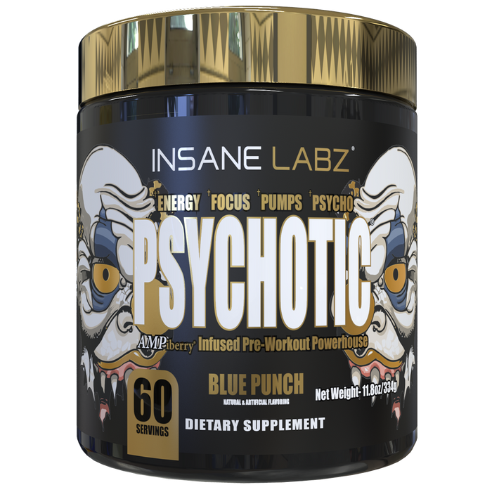 Psychotic Gold Blue Punch