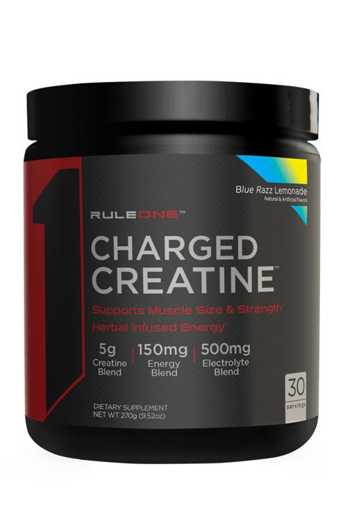 CHARGED CREATINE / RULE ONE BLUE RAZ