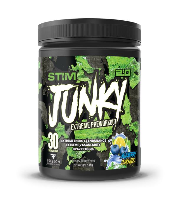 Stim Junky 2.0 Blueberry Lemon