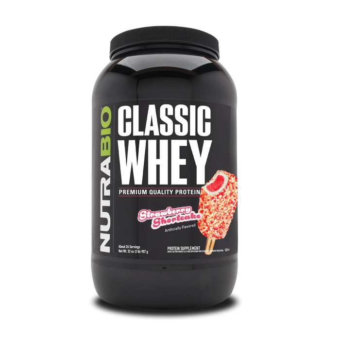 CLASSIC WHEY 2LB / NUTRABIO STRAW