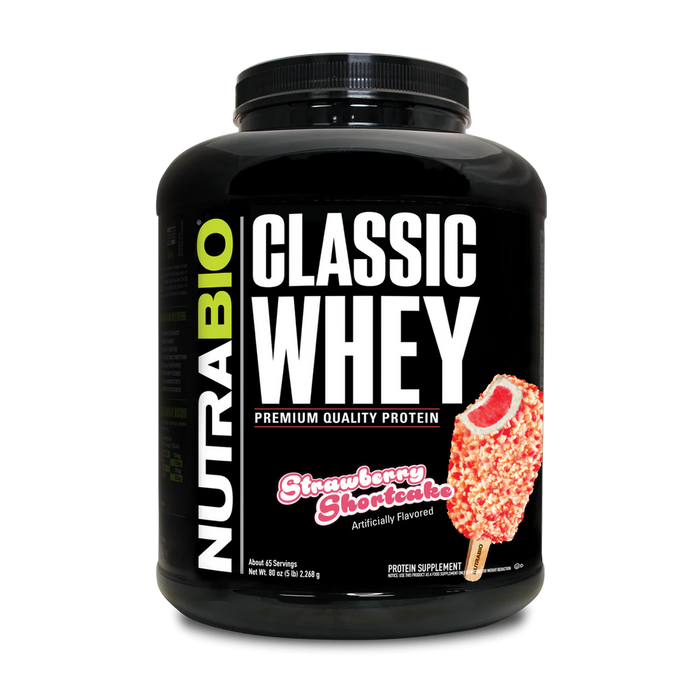 CLASSIC WHEY 5LB / Nutrabio STRAW