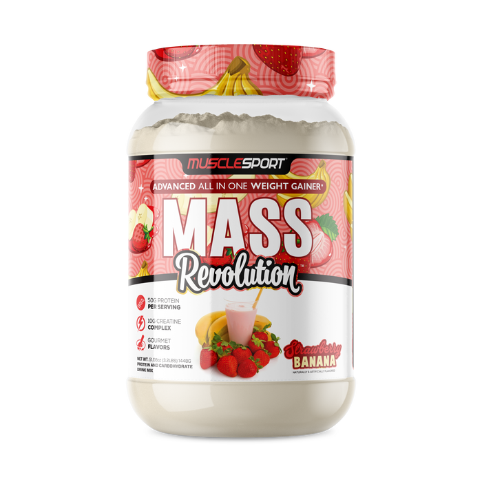 Mass Revolution 3.2LB Strawberry Banana