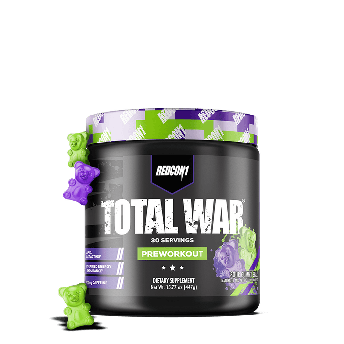 Total War 30serv / Redcon 1 Sour Gummy Bear