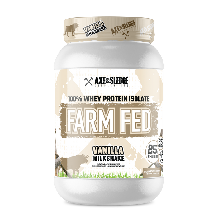 FARM FED PROTEIN 2lb / Axe & Sledge VANILLA MILKSHAKE