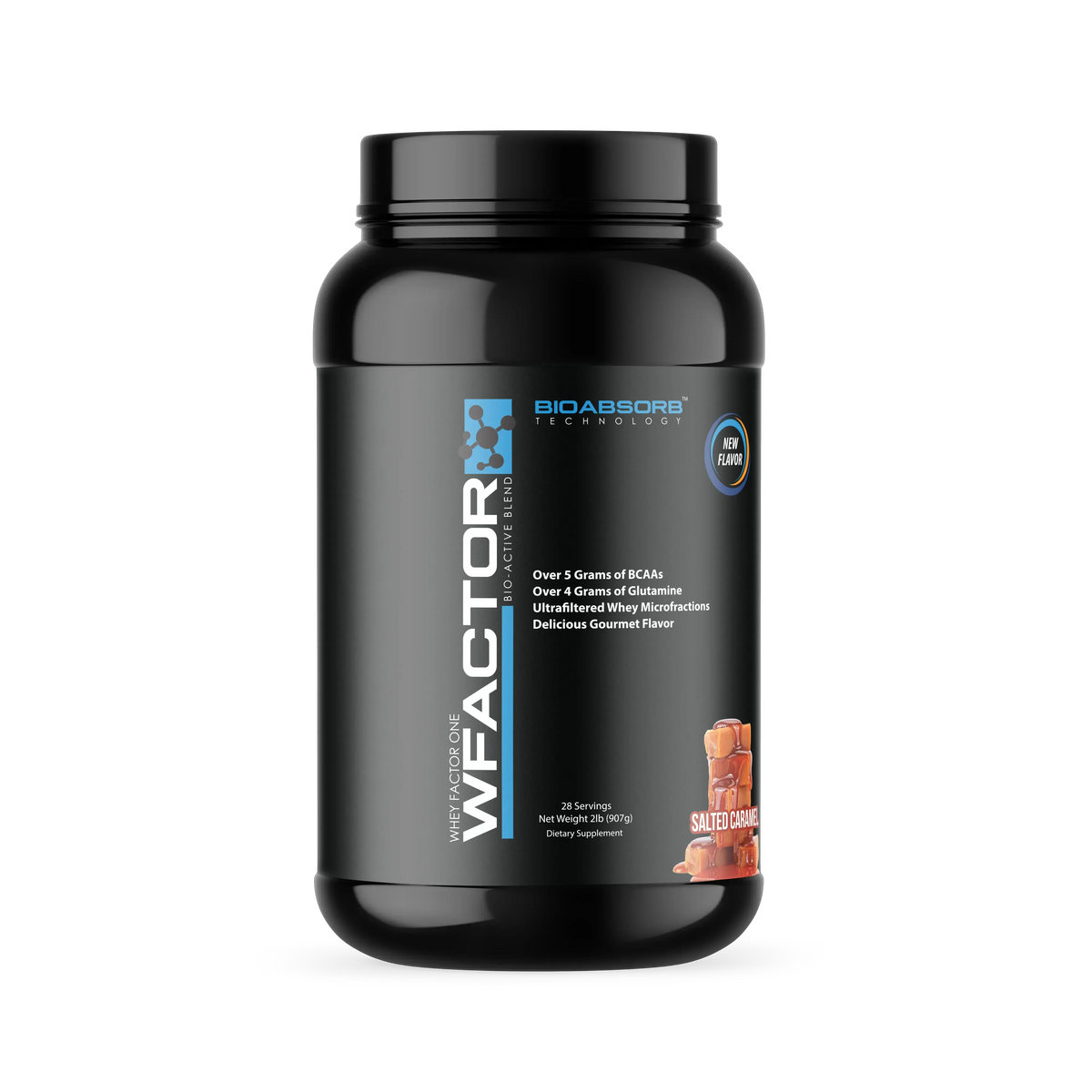 WFACTOR BIO 2LB / PURELINE NUTRITION SALTED CARAMEL