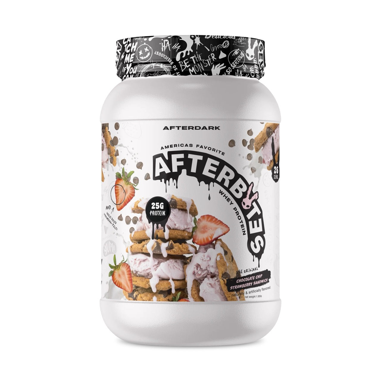 AFTERBITES BY AFTER DARK CHOC CHIP STRAW