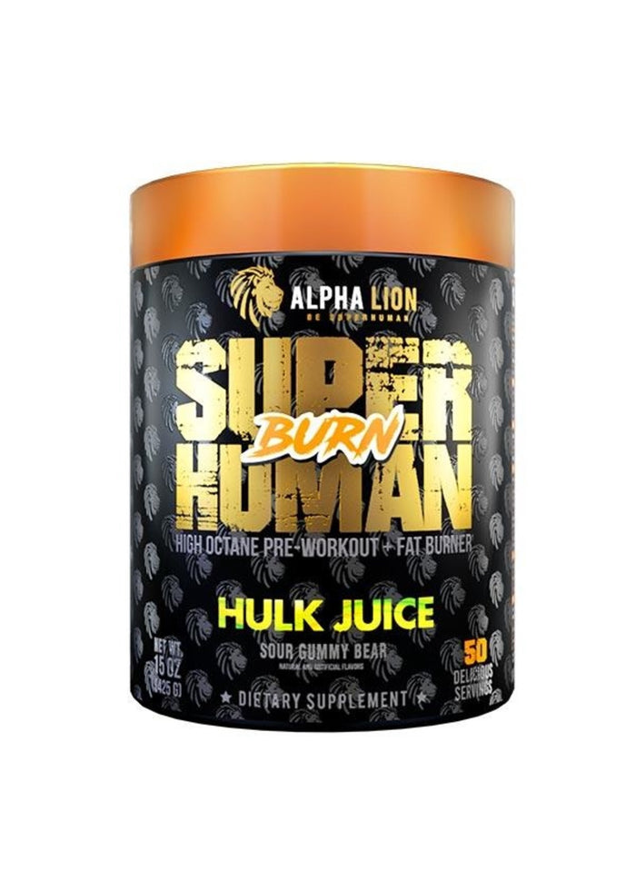 SUPER HUMAN BURN / ALPHA LION SMURF JUICE