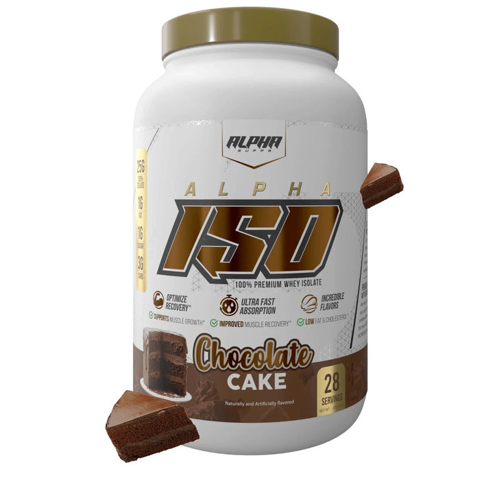 Alpha Supps Alpha ISO Chocolate Cake 2 lb