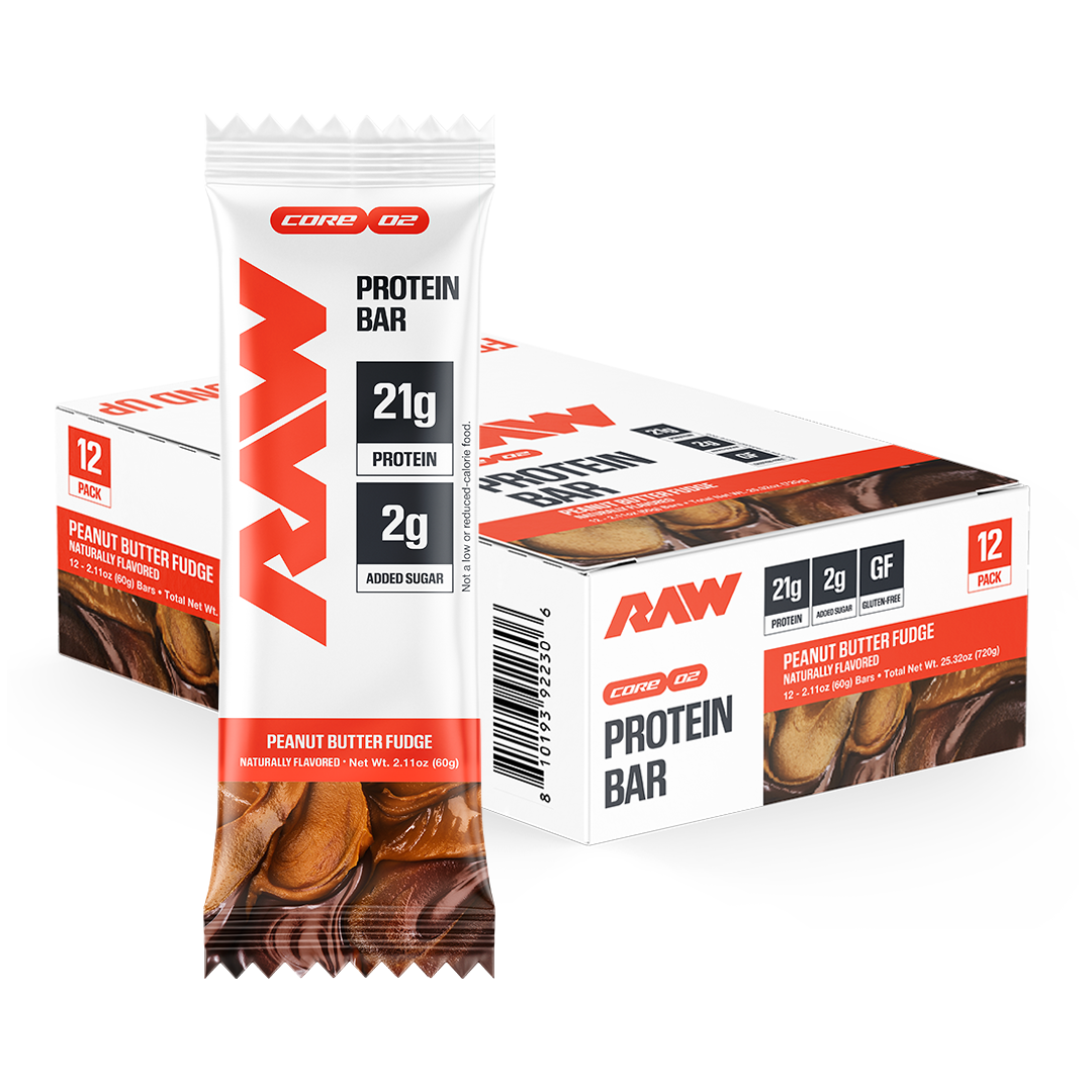 RAW PROTEIN BAR PEANUT BUTTER FUDGE