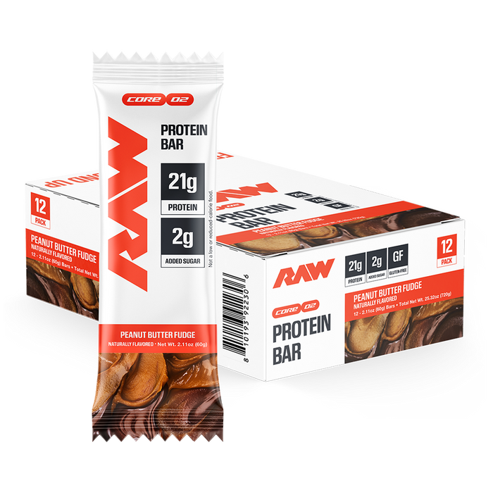 RAW PROTEIN BAR PEANUT BUTTER FUDGE