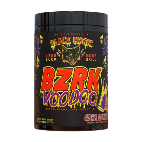 BZRK PRE WORKOUT / BLACK MAGIC SUPPLY GRIM AETHER