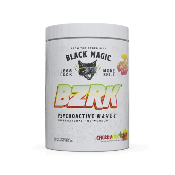 BZRK PRE WORKOUT / BLACK MAGIC SUPPLY CHERRY LIME