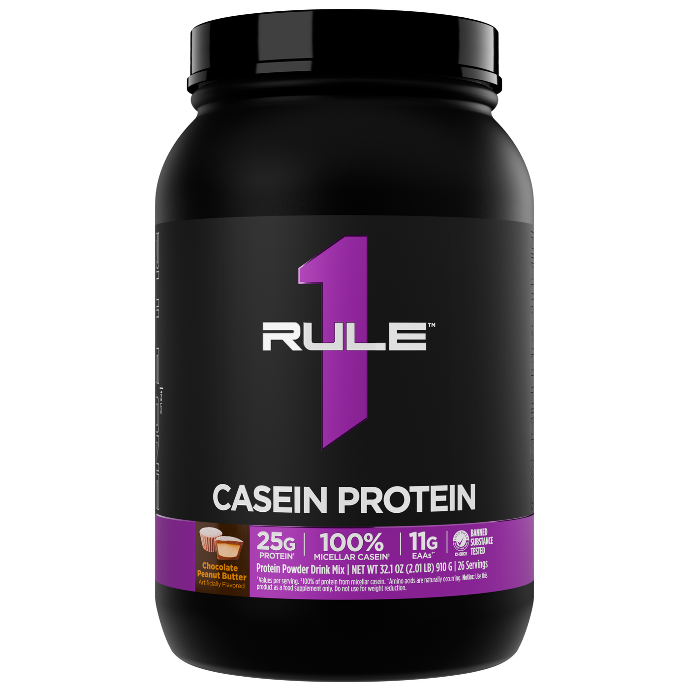 R1 CASEIN 2lb / Rule One CHOC PB