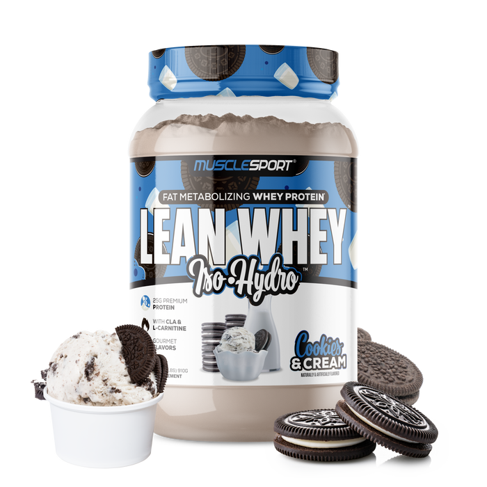 Lean Whey 2LB / MuscleSport Cookies N Creme