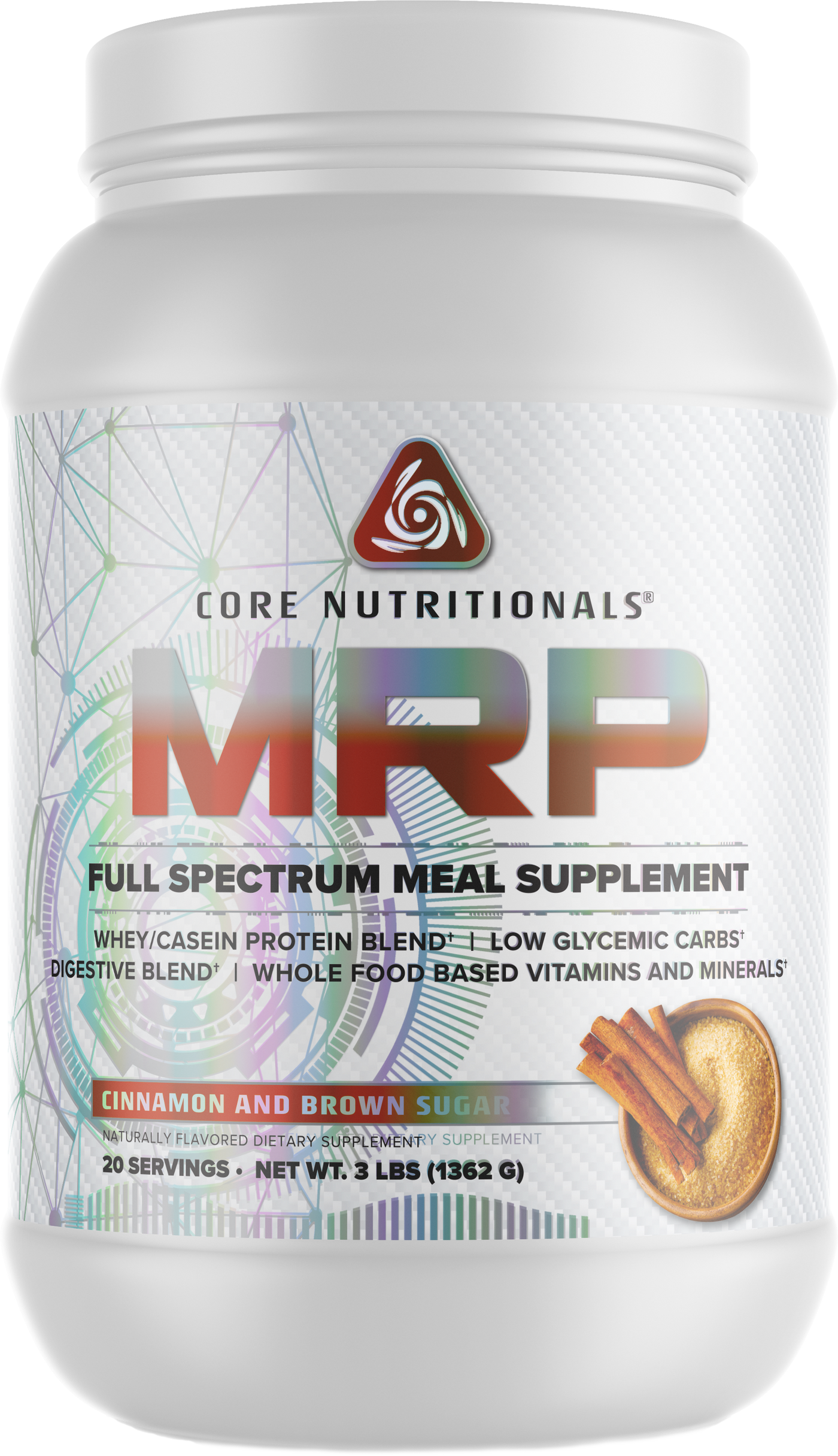 MRP 3LB / CORE NUTRITIONALS CIN BROWN SUGAR