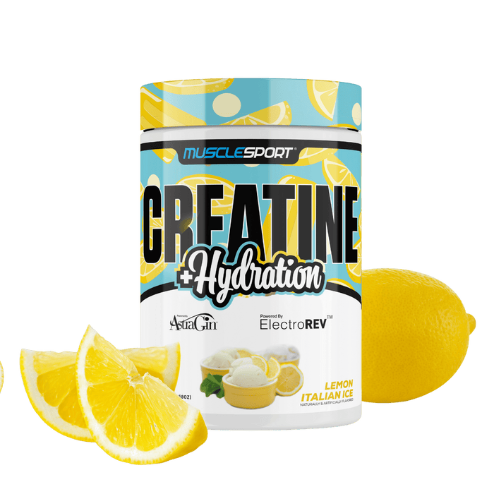 Creatine Hydration Lemon Ice Muscle Sport