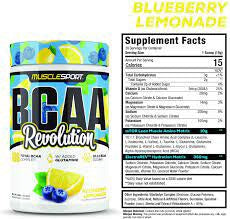 Bcaa Rev 60Serv Strawberry Daq