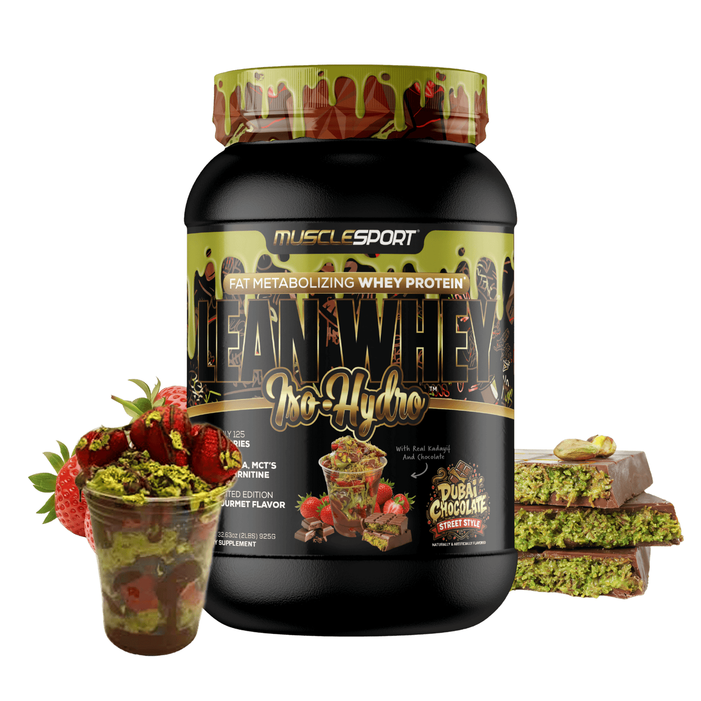 Lean Whey 2LB / MuscleSport Dubai Chocolate