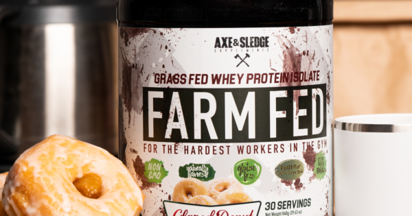 FARM FED PROTEIN 2lb / Axe & Sledge GLAZED DONUT
