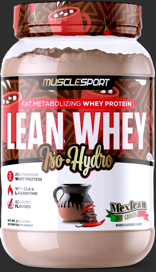 LEAN WHEY 2LB / MUSCLESPORT CHOC