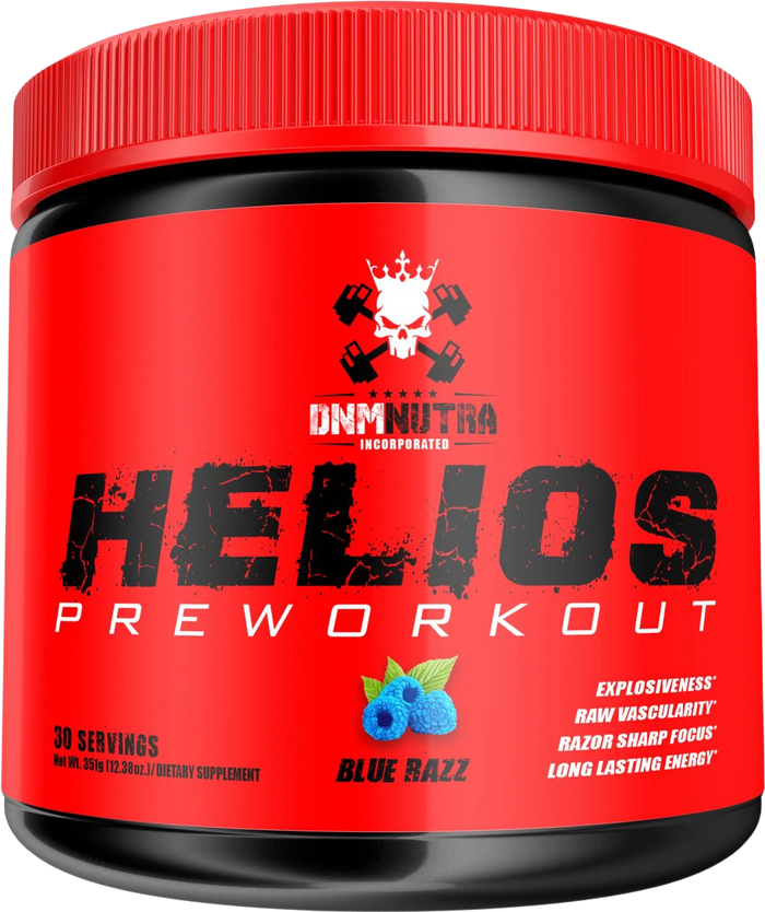HELIOS PRE WORKOUT BLUE RAZ