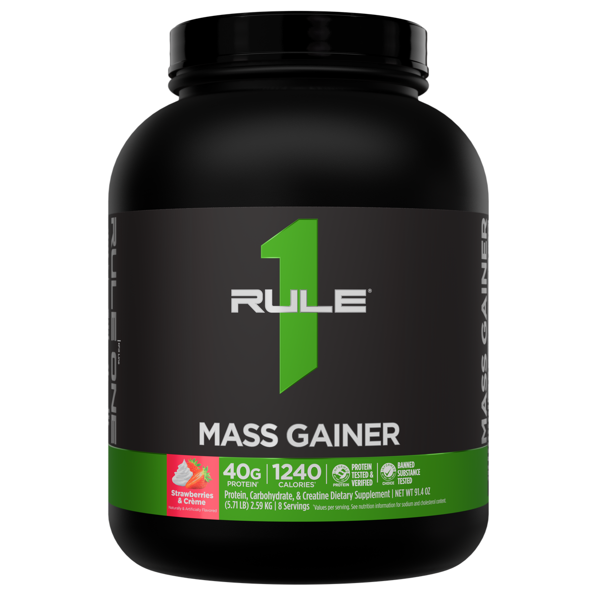 R1 MASS GAINER  5LB / RULE ONE STRAW CREME