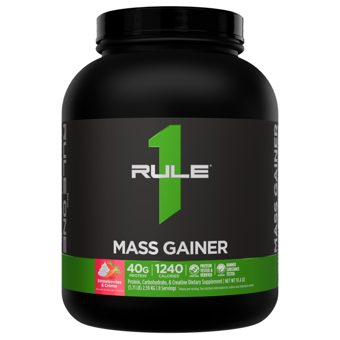 R1 MASS GAINER  5LB / RULE ONE STRAW CREME