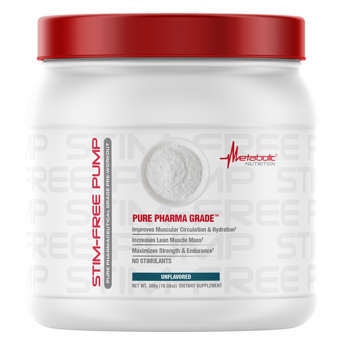 Metabolic Nutrition Stim-Free Pump