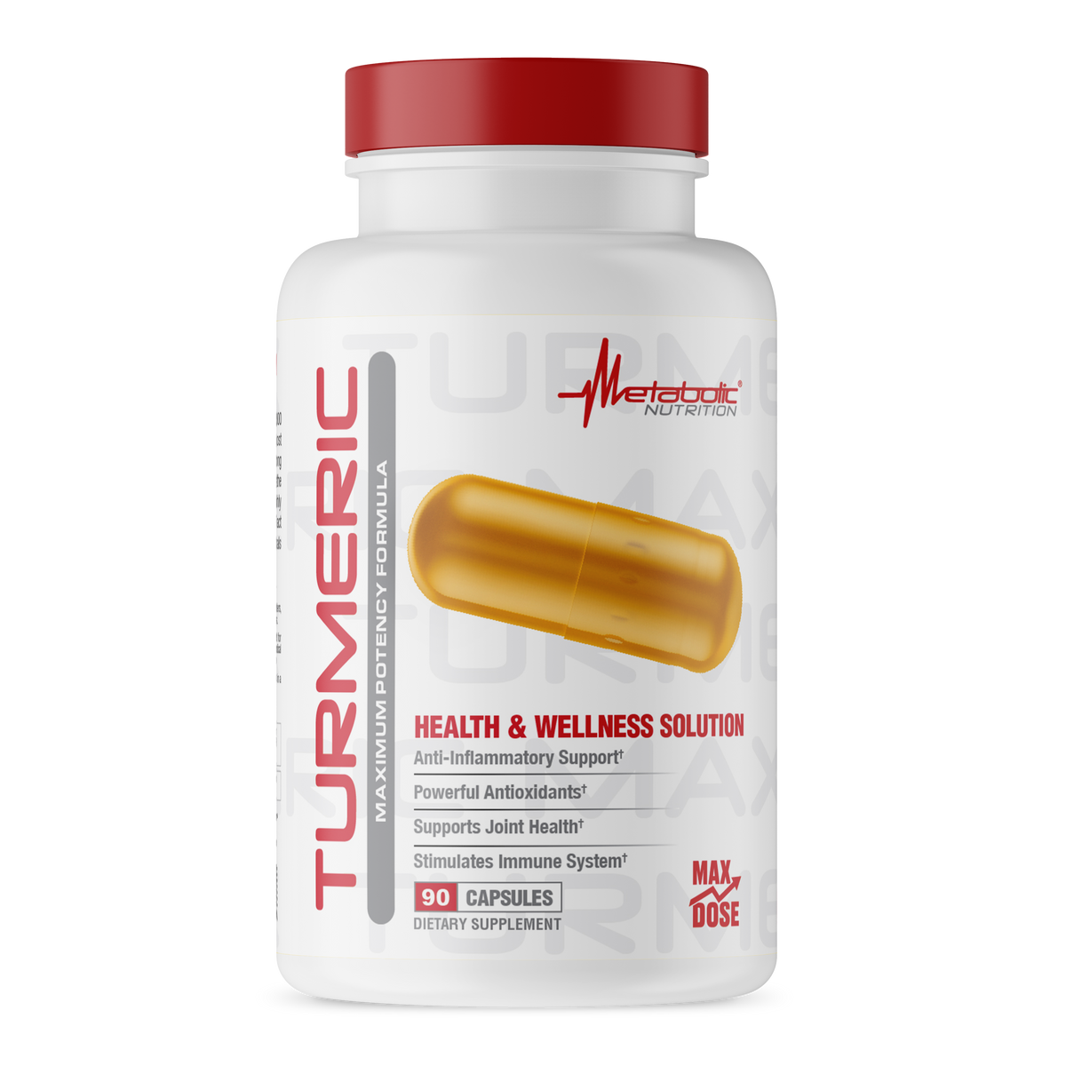 Metabolic Nutrition Turmeric Curcumin 90 capsules