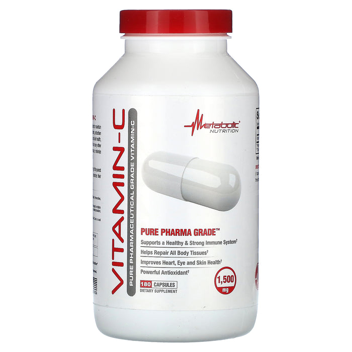 Metabolic Nutrition Vitamin C 180 capsules