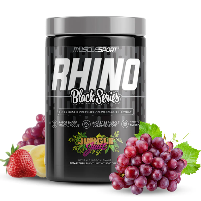 MuscleSport Rhino Black Series Jungle Juice pre-workout