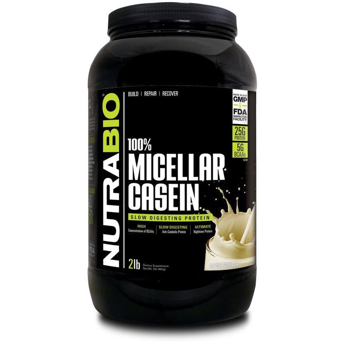 MICELLAR CASEIN 2lb / Nutrabio DUTCH CHOC