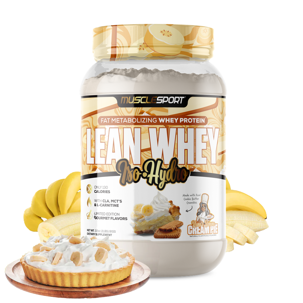 Lean Whey 2LB / MuscleSport Banana Cream Pie