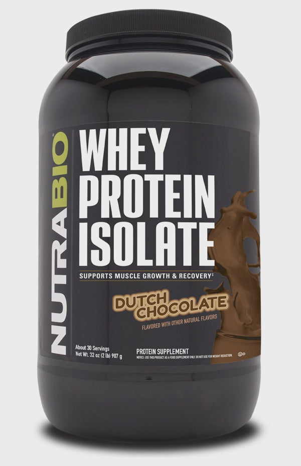 100% WHEY PROTEIN ISOLATE / NUTRABIO COOKIES