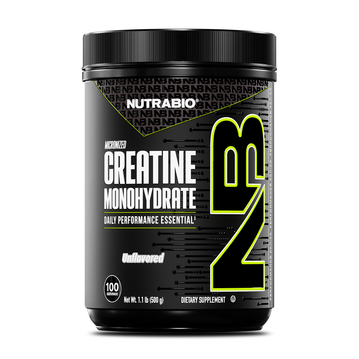 NutraBio Creatine Monohydrate 500g