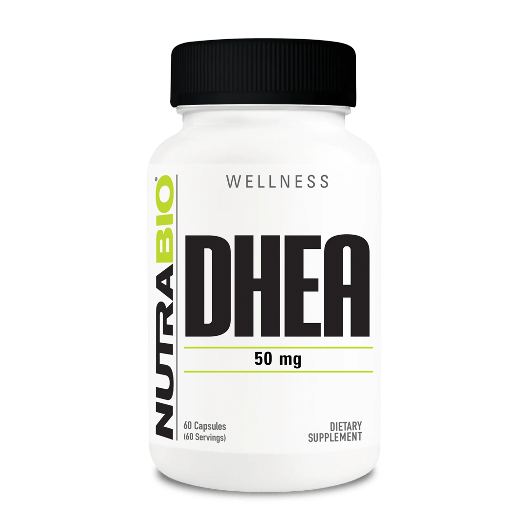 NutraBio DHEA 50mg 60 capsules