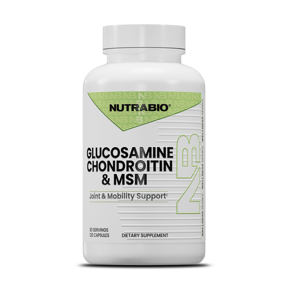 NutraBio Glucosamine Chondroitin and MSM