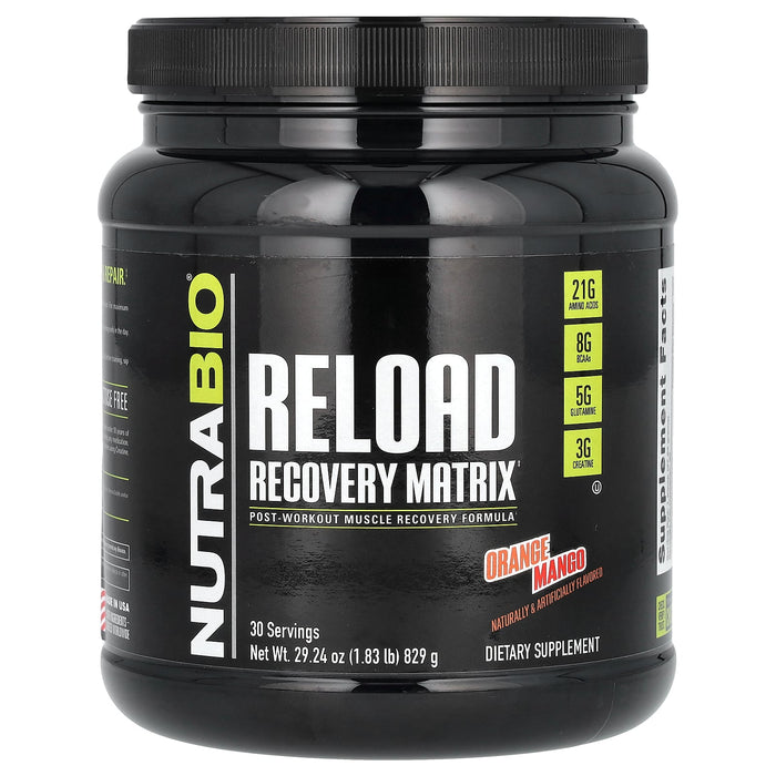 NutraBio Reload Orange Mango