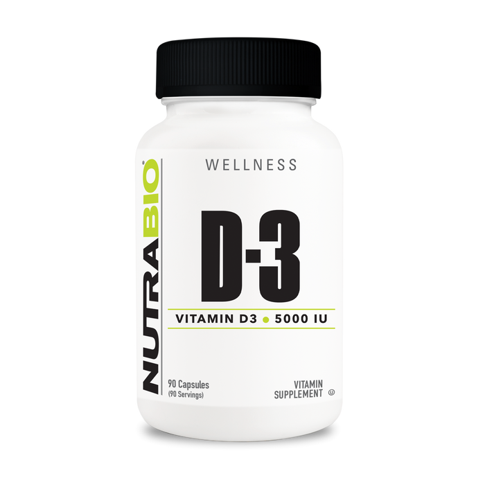 NutraBio Vitamin D3 5000 IU