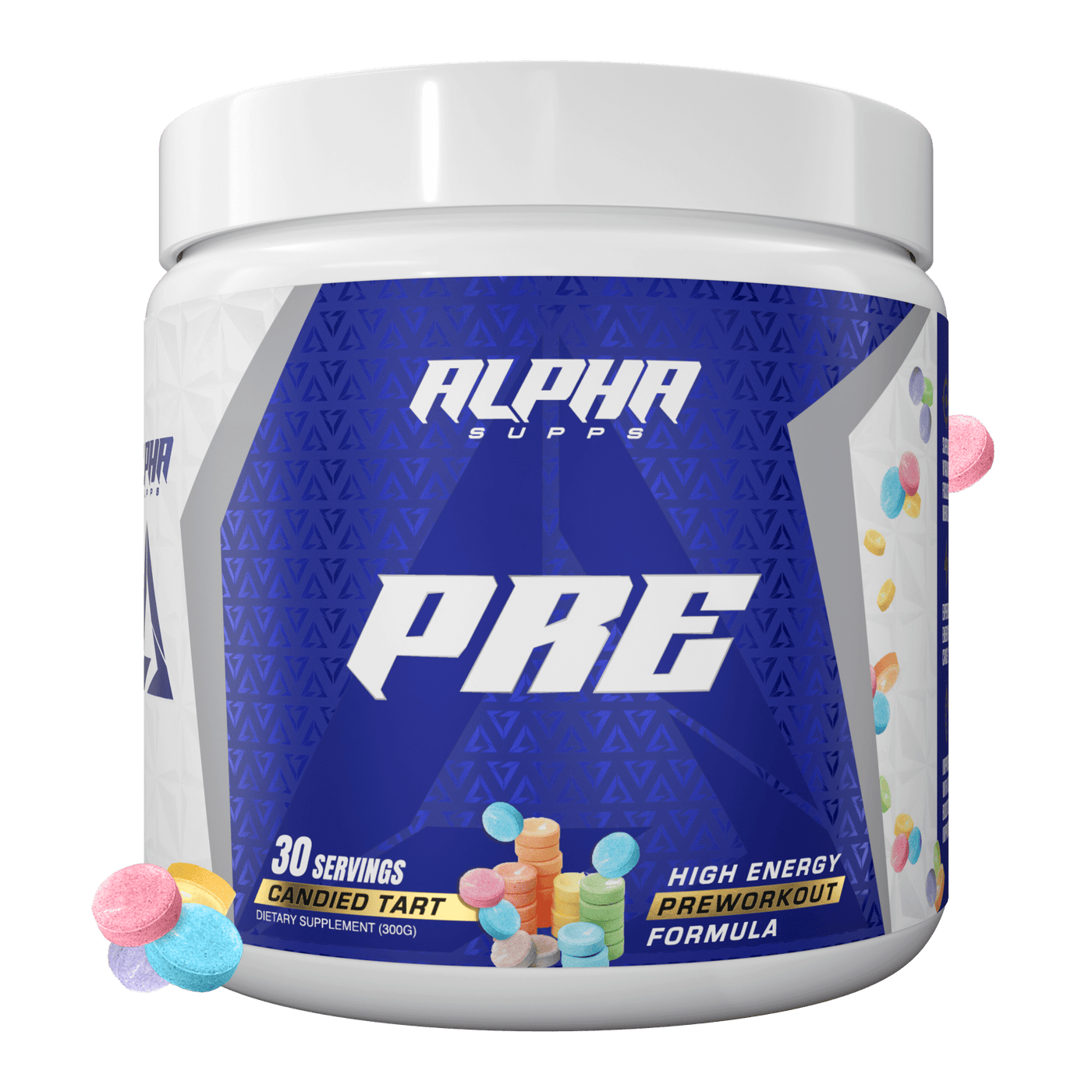 PRE BY ALPHA SUPPS CANDIED TART