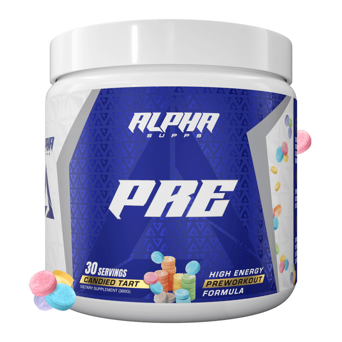 PRE BY ALPHA SUPPS CANDIED TART