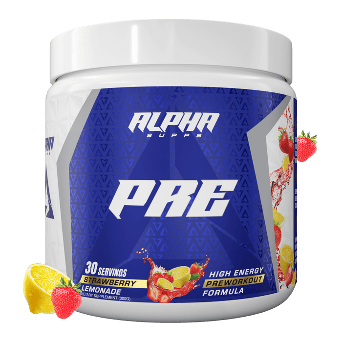 PRE BY ALPHA SUPPS STRAW LEMONADE