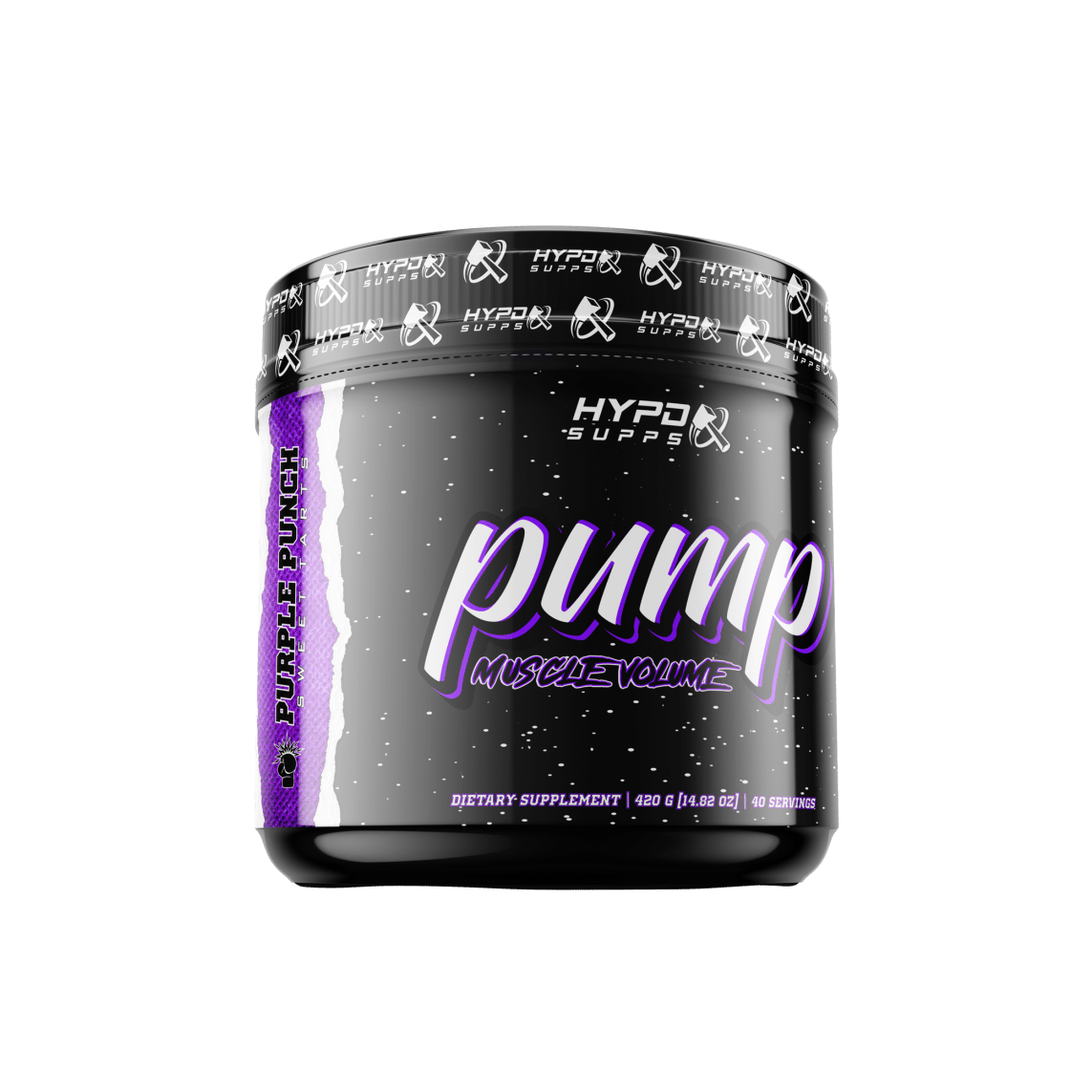 PUMP MUSCLE VOLUME Dark Side HYPD SUPPS Purple Punch