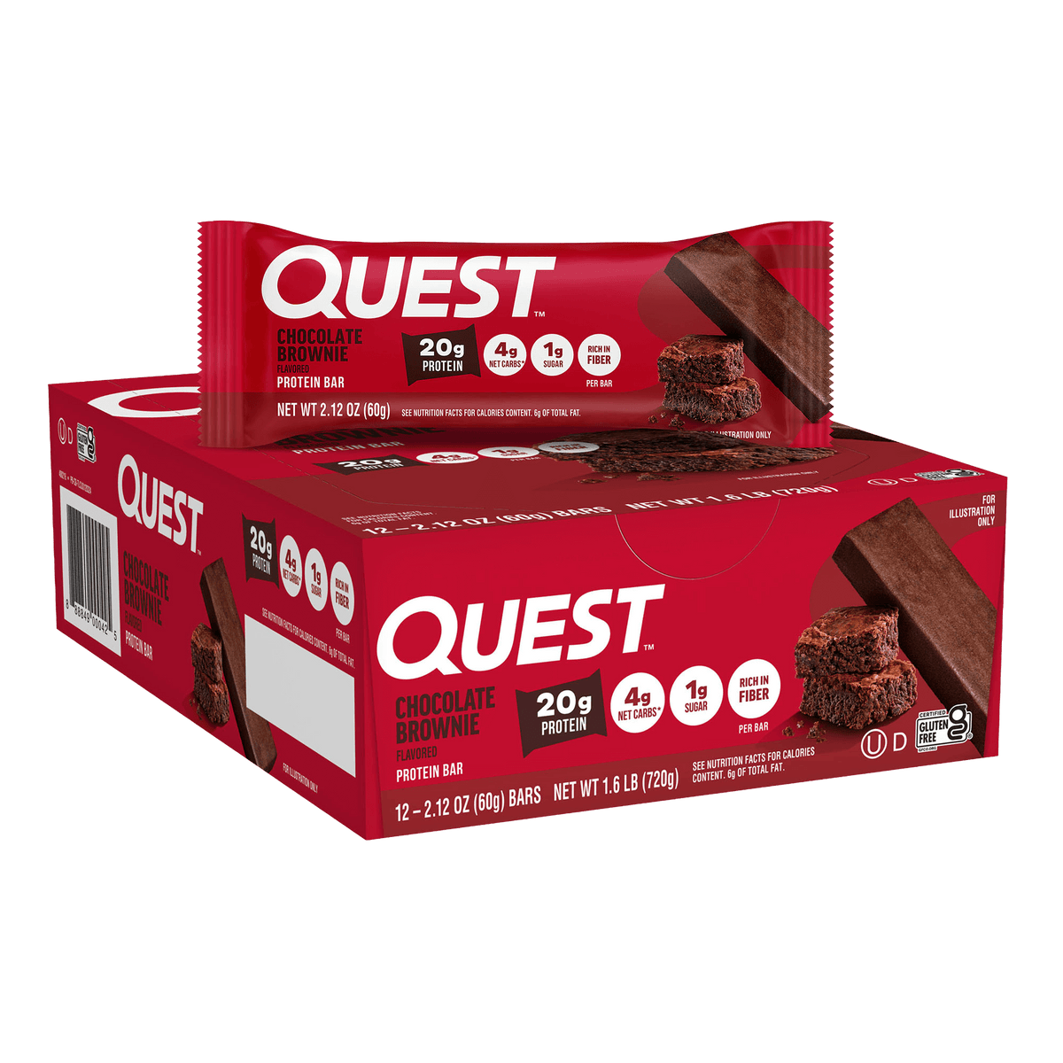 Quest Bar 2 Oz Brownie
