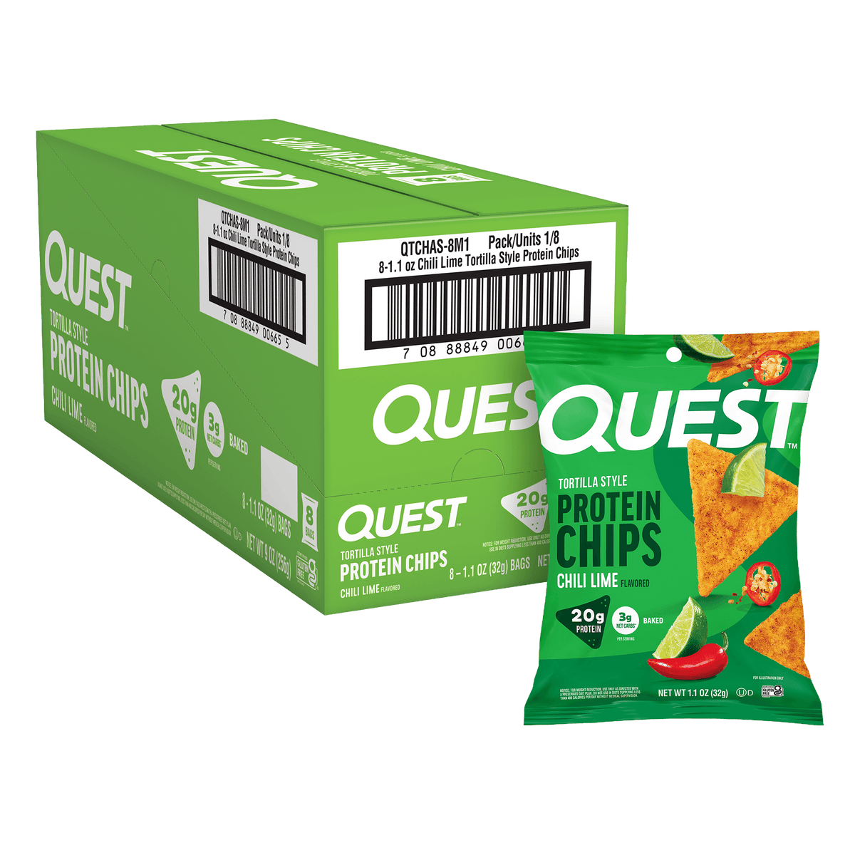 Quest chips Chili Lime