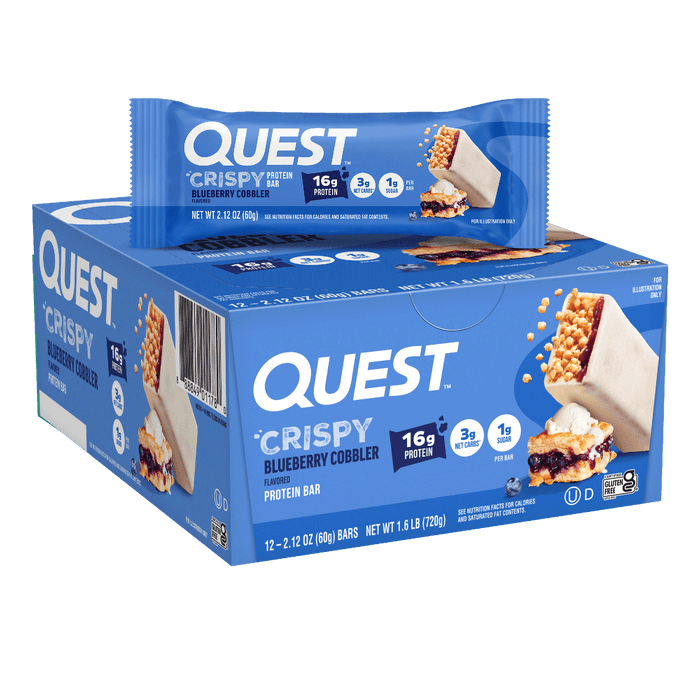 QUEST HERO BAR BLUEBERRY COBB