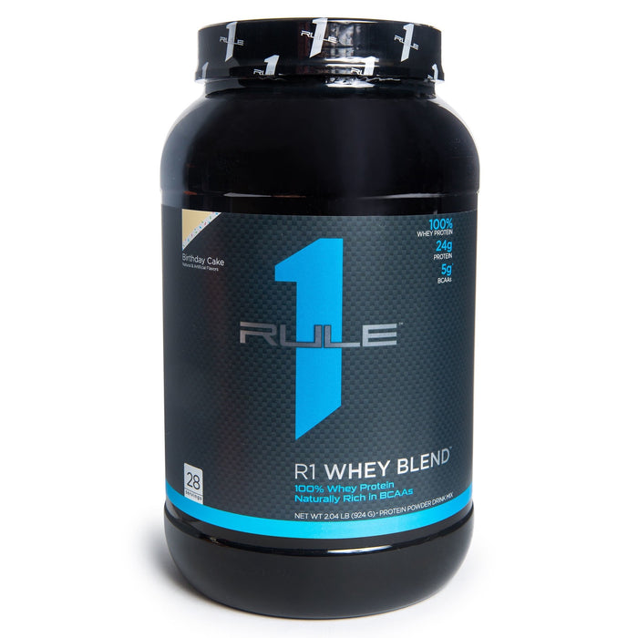R1 WHEY BLEND 2LB BIRTHDAY CAKE