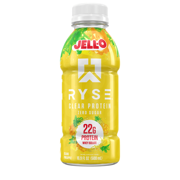 RYSE Clear Protein JELL-O Island Pineapple
