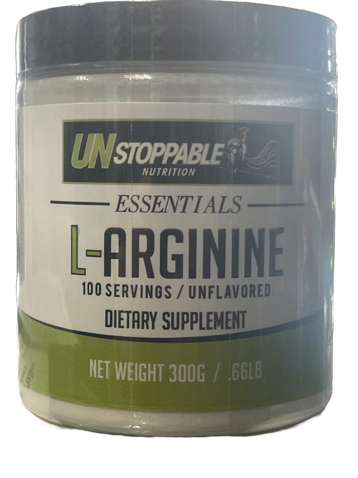 L-Arginine Unflavored 100 Serv