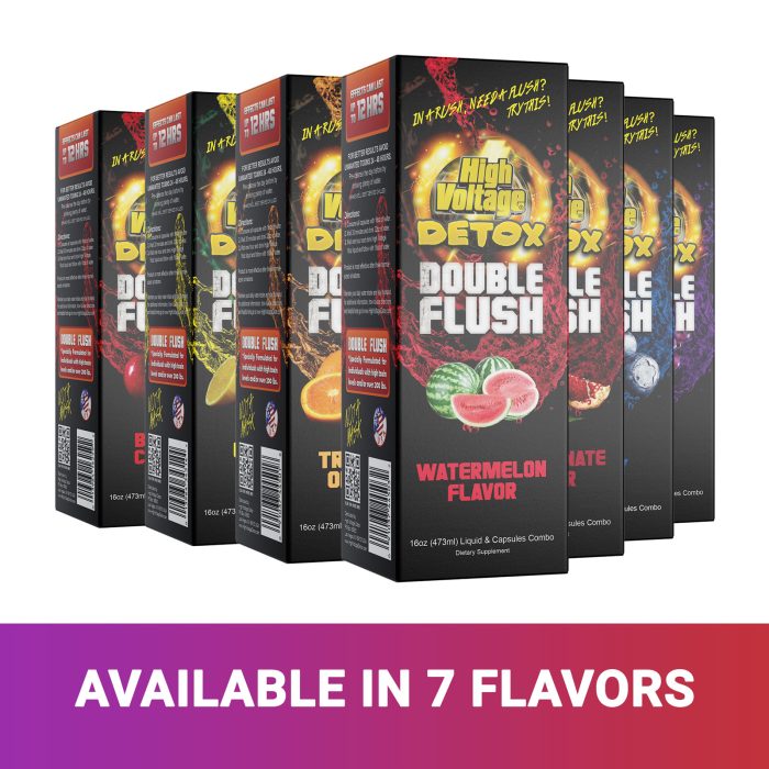 High Voltage Double Flush 16oz Capsules Pomegranate